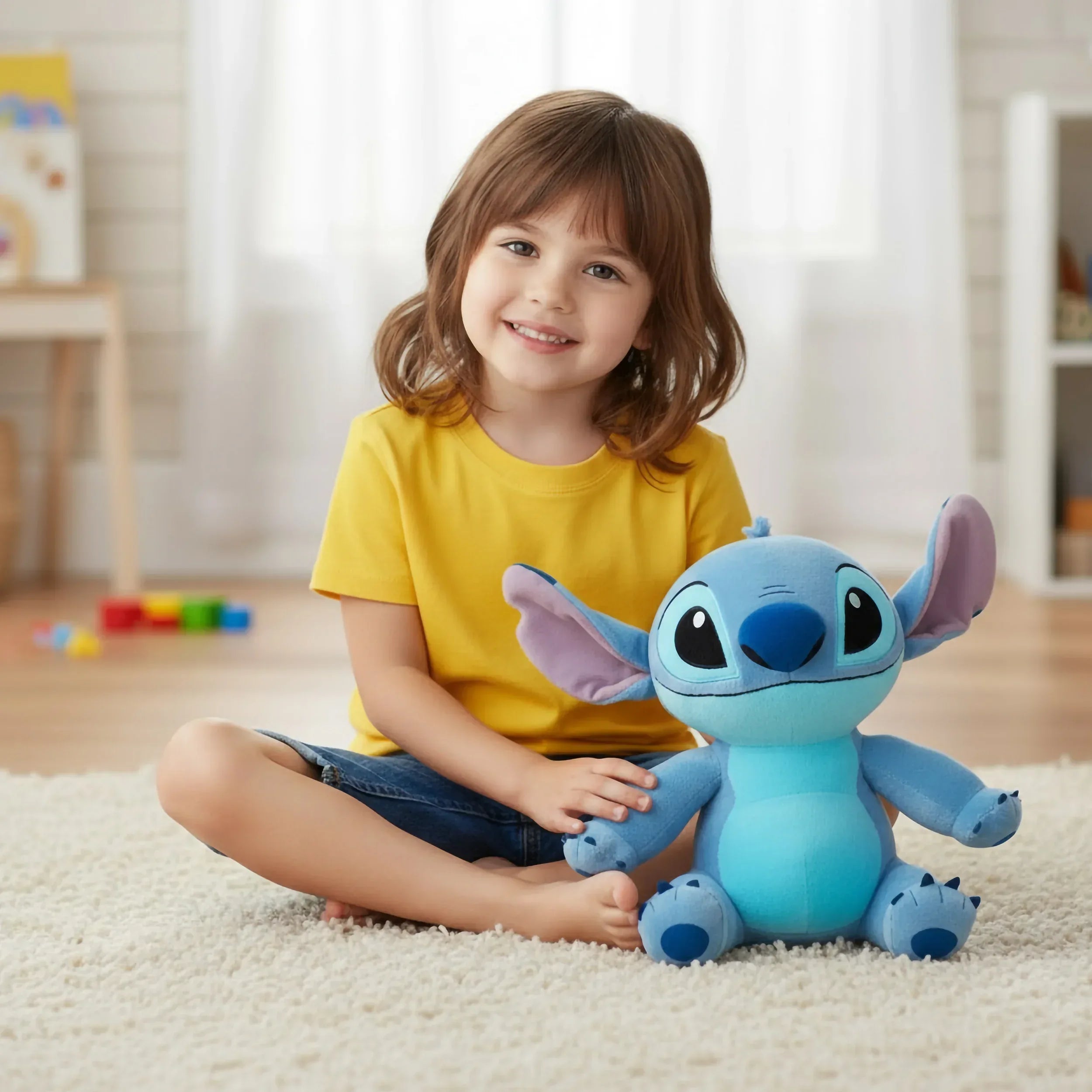 Disney Large Stitch Plush, Toddlers Age Group 2 Years And Up