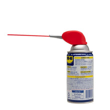 WD-40 lubricant spray can with red SMART STRAW extended