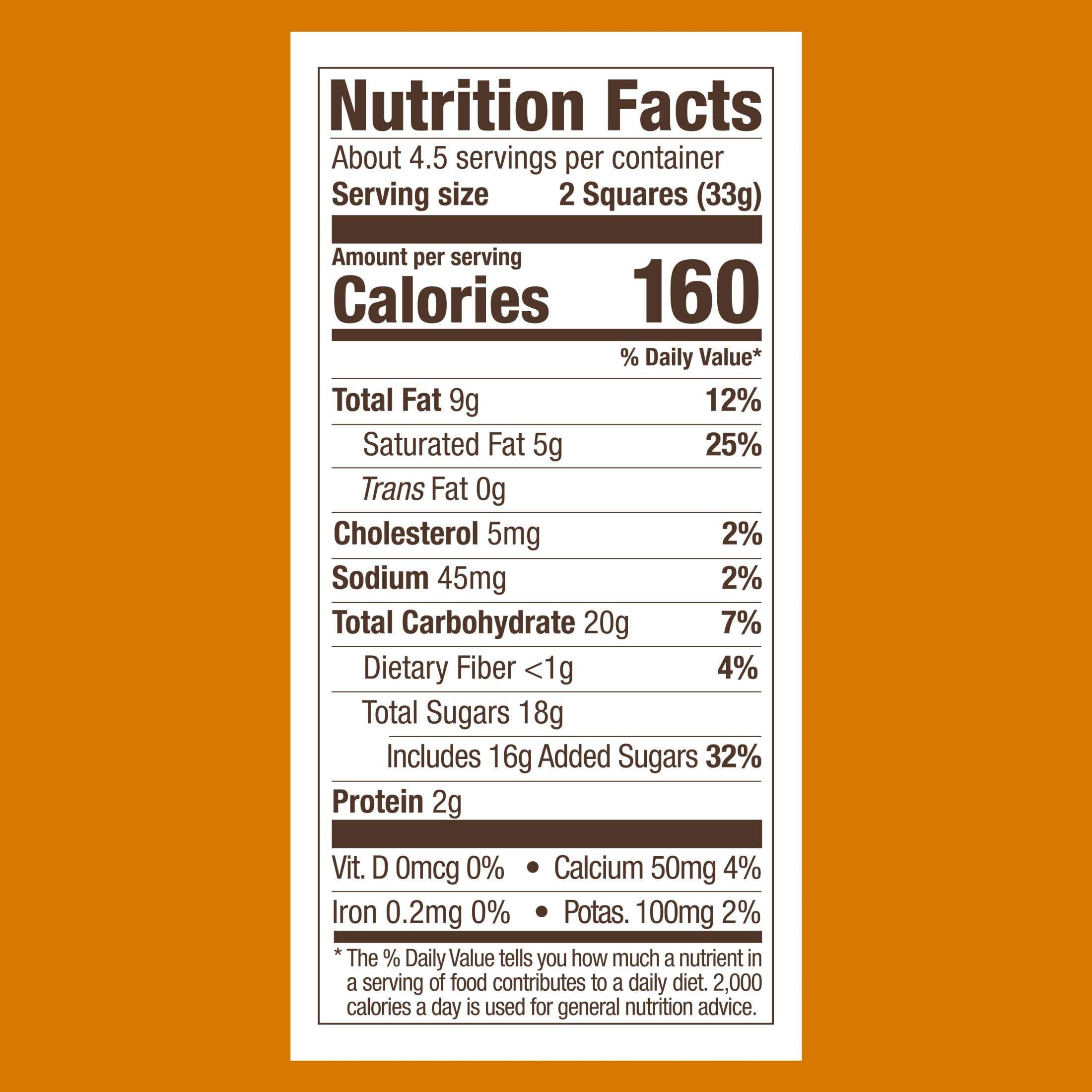 GHIRARDELLI Milk Chocolate Candy SQUARES with Caramel Waffle Cone Filling, 5.2 oz Bag