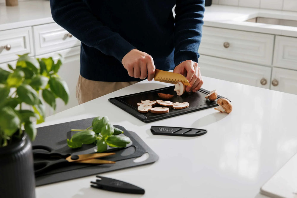 Thyme & Table 20-Piece Knife Set - Black - USA MEGA SHOP