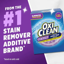 OxiClean Odor Blasters odor and stain remover powder box with 7.22 lb marking