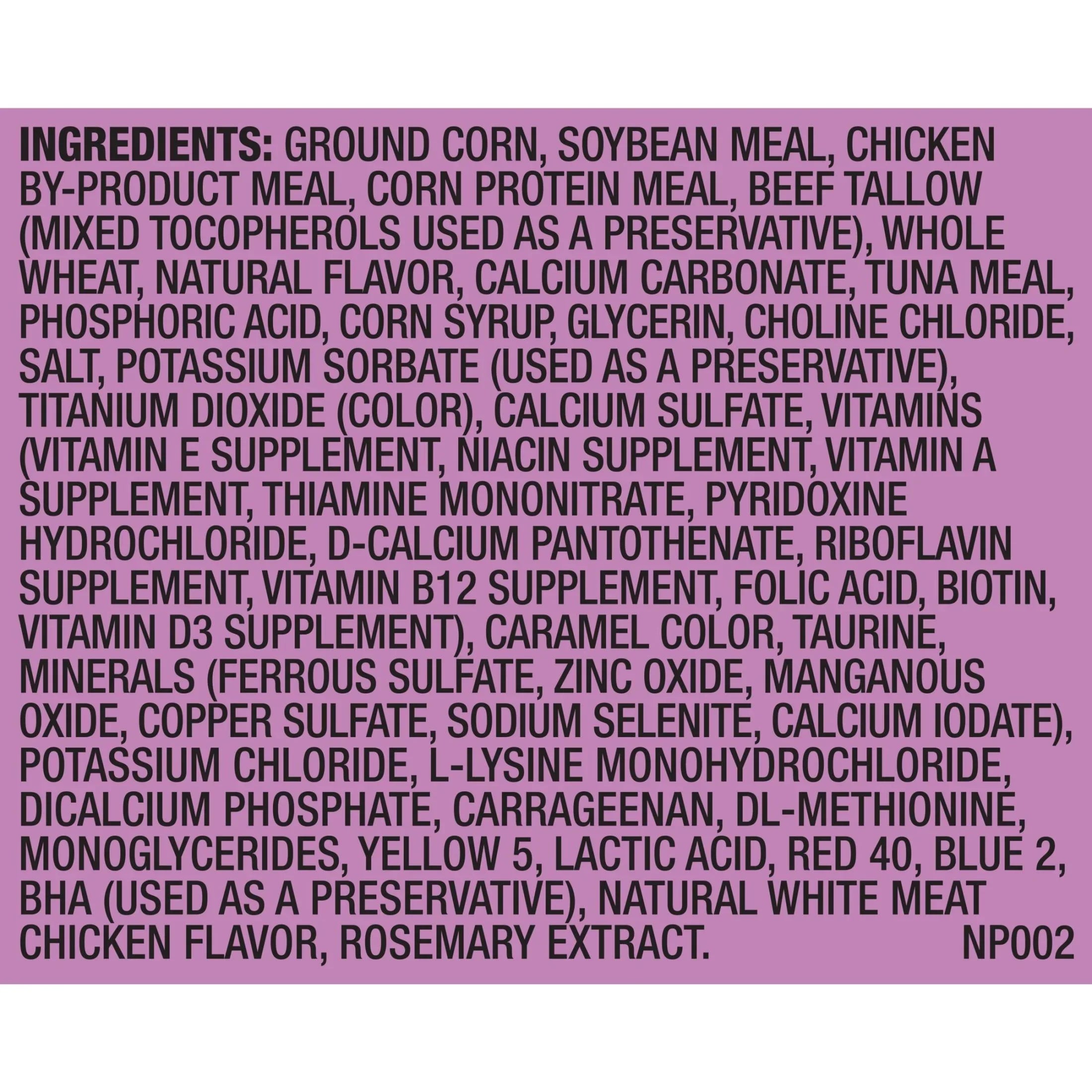 Meow Mix Tender Centers with Basted Bites, Chicken & Tuna Flavors, Dry Cat Food, 3 lb. Bag