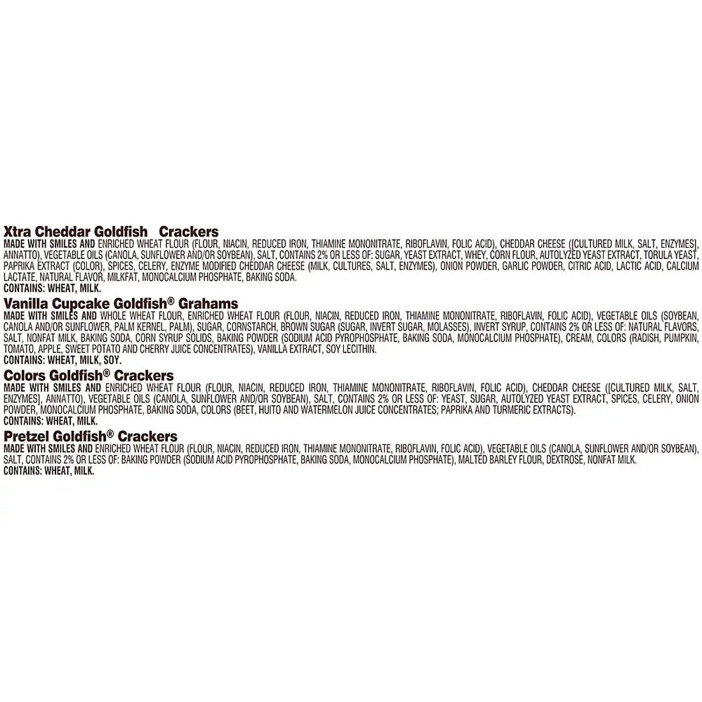 Goldfish Crackers Sweet & Savory Variety Pack Box, Single-Serve Snack Packs, 45 ct. - USA MEGA SHOP