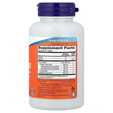 Krill 1000 softgel bottle, blue cap, supplement facts panel on back label