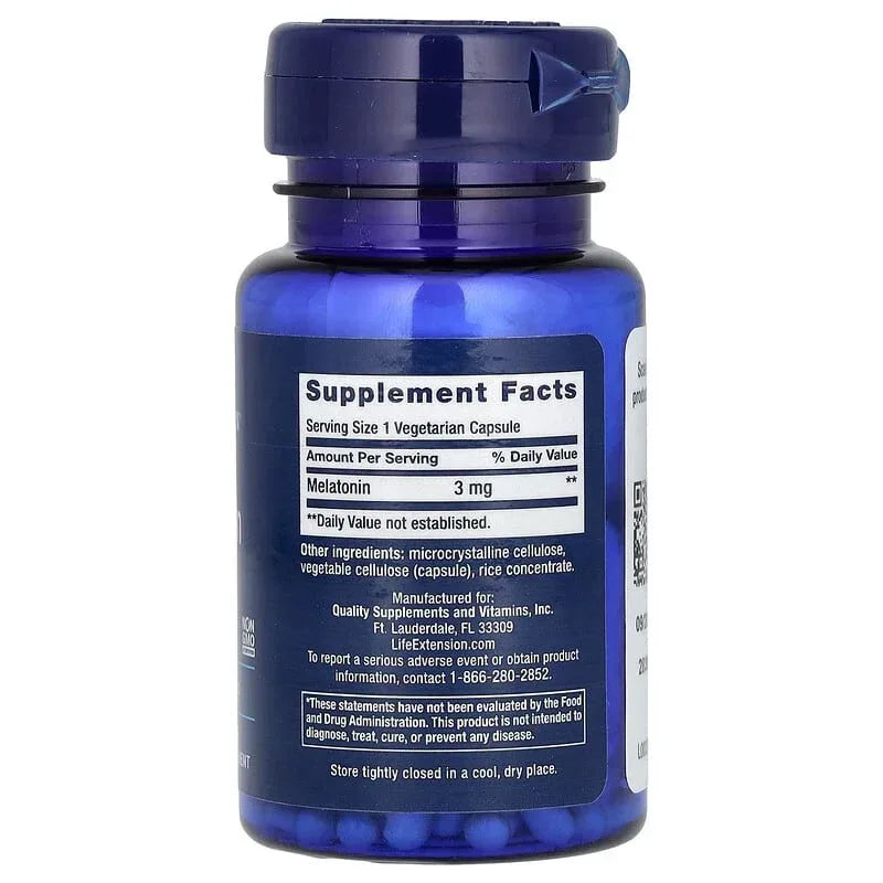 Life Extension, Melatonin, 60 Capsules