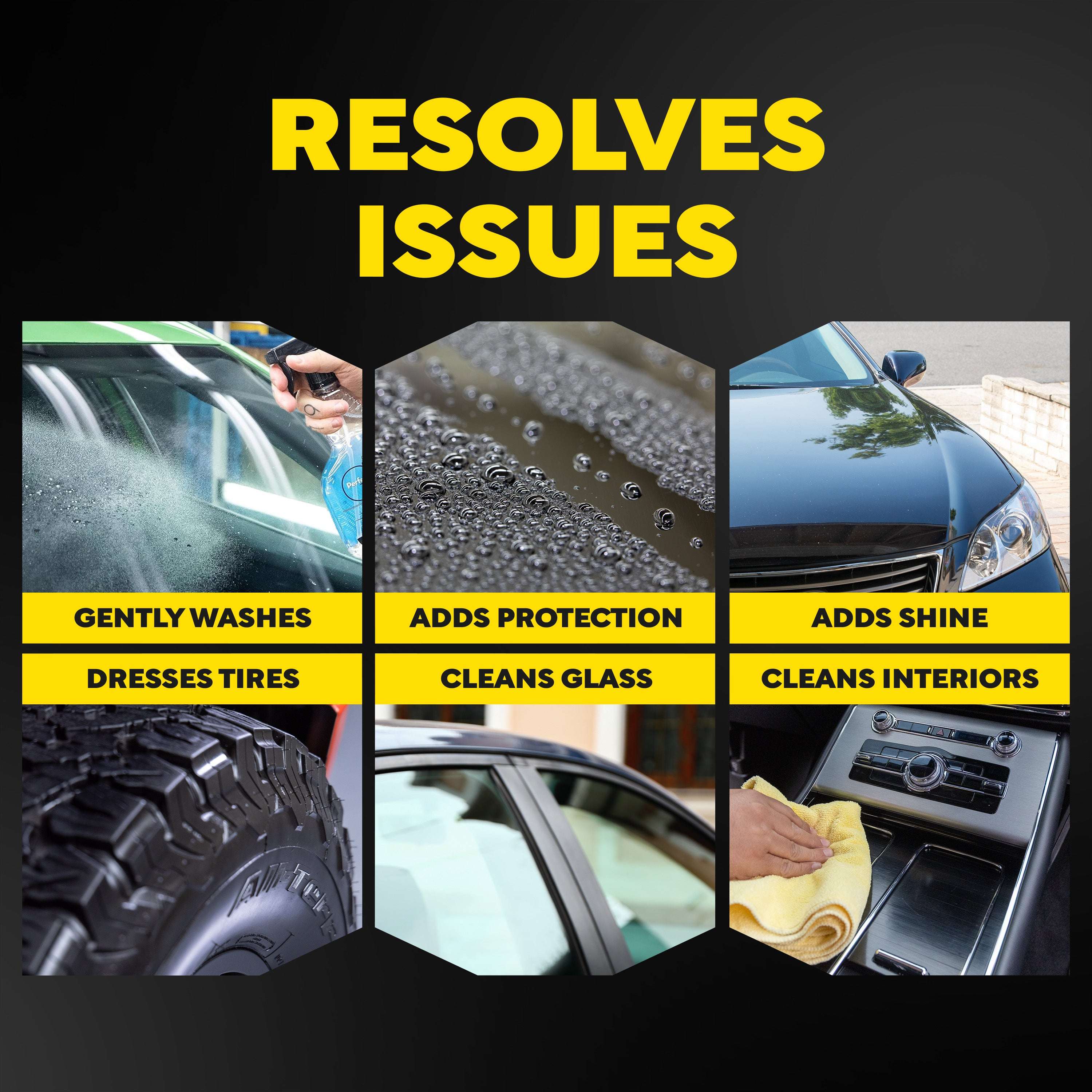 Meguiar's Complete Car Care Kit, Car Detailing Gift Set for Car Lovers, Men, Dads and Husbands
