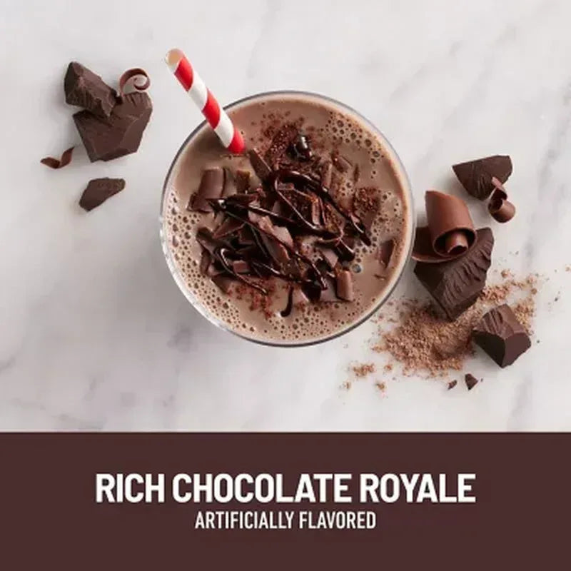 SlimFast Chocolate Protein Shake Mix, Rich Chocolate Royale, 31.18 oz, 34 Servings