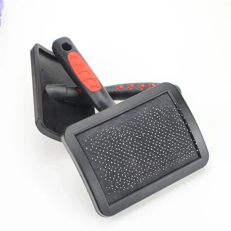 LL Goods Self-Cleaning Slicker Brush for Pets – Removes Mats, Tangles, and Shedding, Perfect for Indoor and Outdoor Use - USA MEGA SHOP