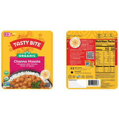 Tasty Bite Organic Channa Masala 10oz - Spiced chickpea curry