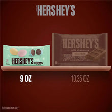 Hershey’s candy coated milk chocolate eggs 9 oz package with another chocolate bar