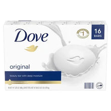 Dove original white beauty bar soap box, 16 bars pack