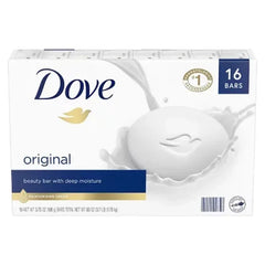 Dove Beauty Bar Soap, Original White (3.75 Oz., 16 Ct.)