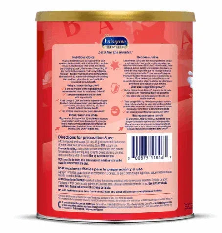Enfagrow Premium Toddler Next Step Milk Drink, 36.6 oz.