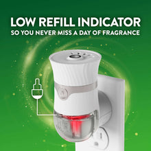 Air Wick plug-in scented oil refill warmer with low refill indicator light