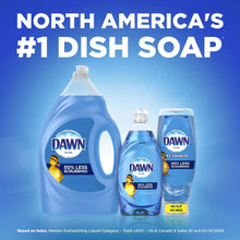 Assorted Dawn dish soap bottles, including Ultra and EZ-Squeeze