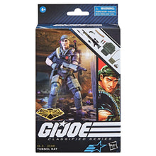 G.I. Joe Tunnel Rat collectible action figure box with character artwork and accessories