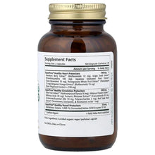 Pure Synergy Heart Protector bottle with Supplement Facts nutrition label