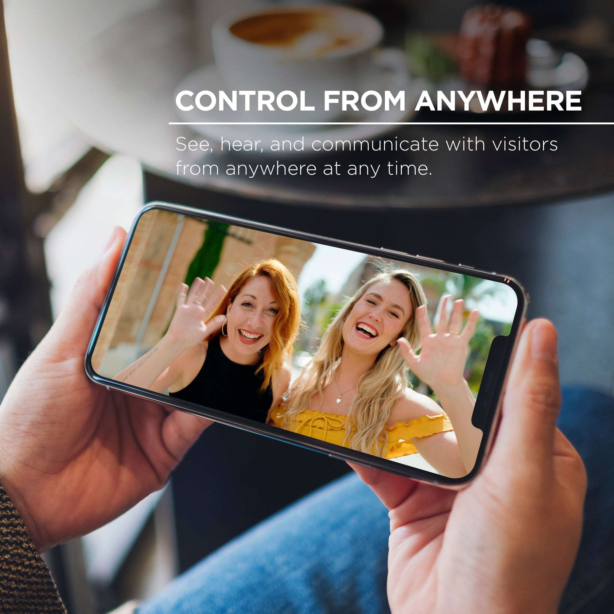 Merkury Smart Doorbell Camera - Wire-Free Battery Cam with Chime & Intelligent Alerts (1-Pack)