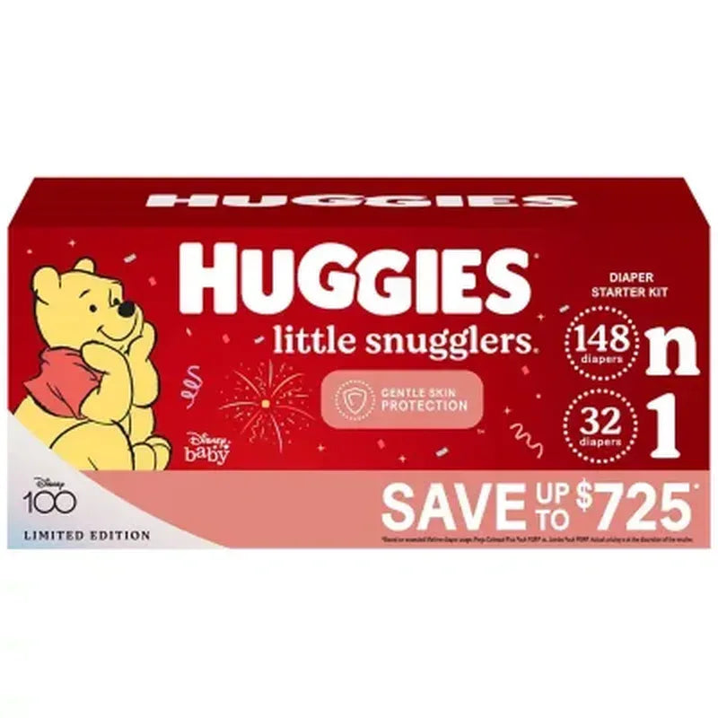 Huggies Little Snugglers Diapers (Sizes: Newborn-2)