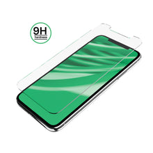 Tempered glass screen protector with 9H hardness marking for smartphone front
