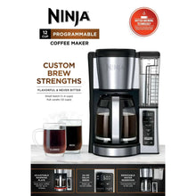 Ninja 12-cup programmable coffee maker with glass carafe and side water reservoir