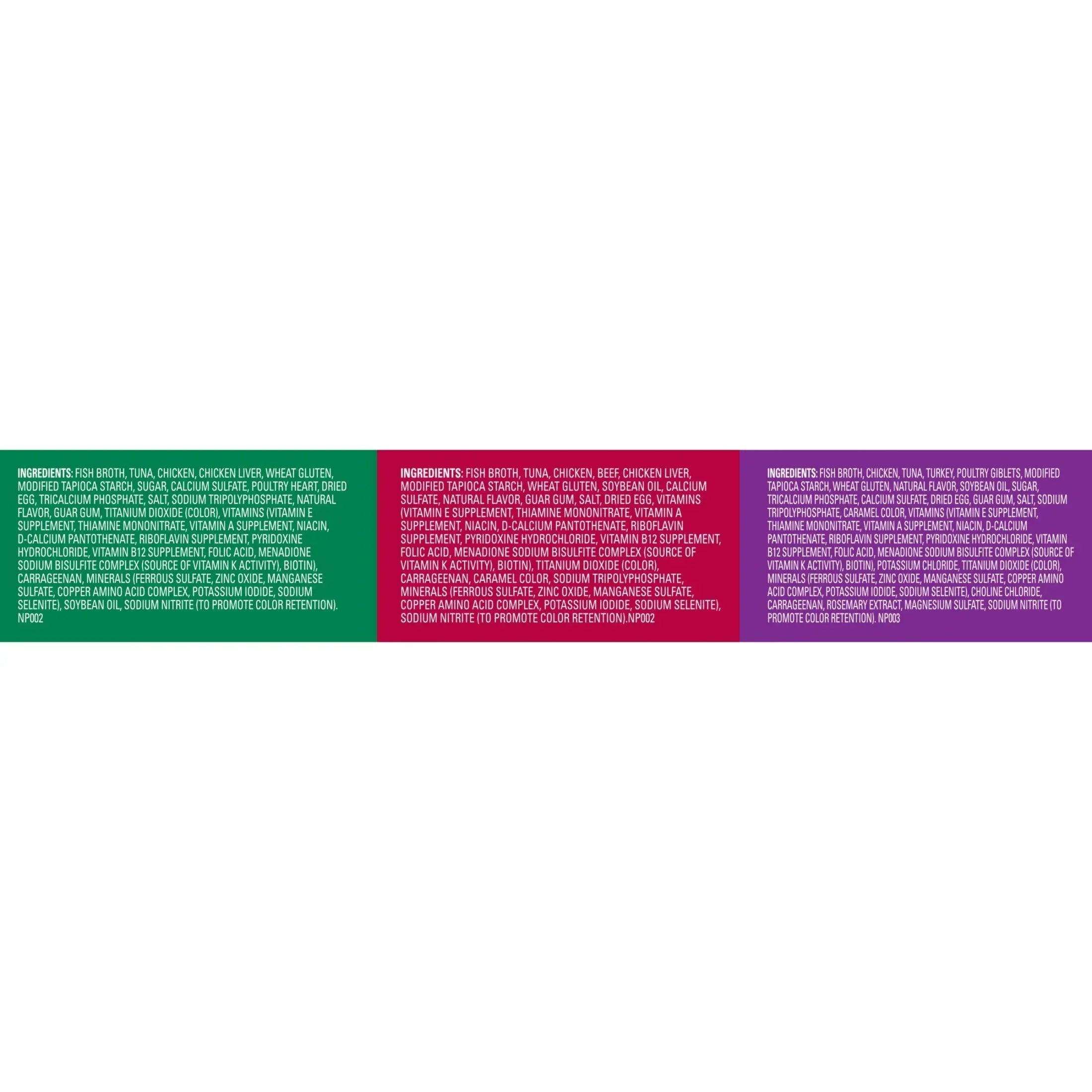 Meow Mix Tender Favorites Poultry & Beef Variety Pack, Wet Cat Food, 2.75 oz Cup - USA MEGA SHOP