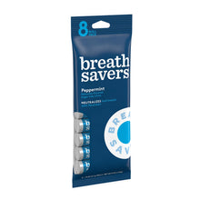 Breath Savers Peppermint sugar-free breath mints, 8-roll pack with roll icons