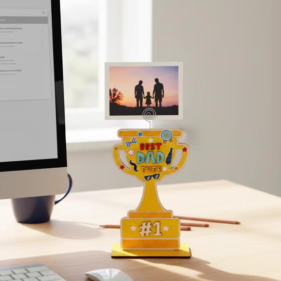DIY Trophy Arts and Crafts Kit, 5 Pieces, Father's Day by Way To Celebrate