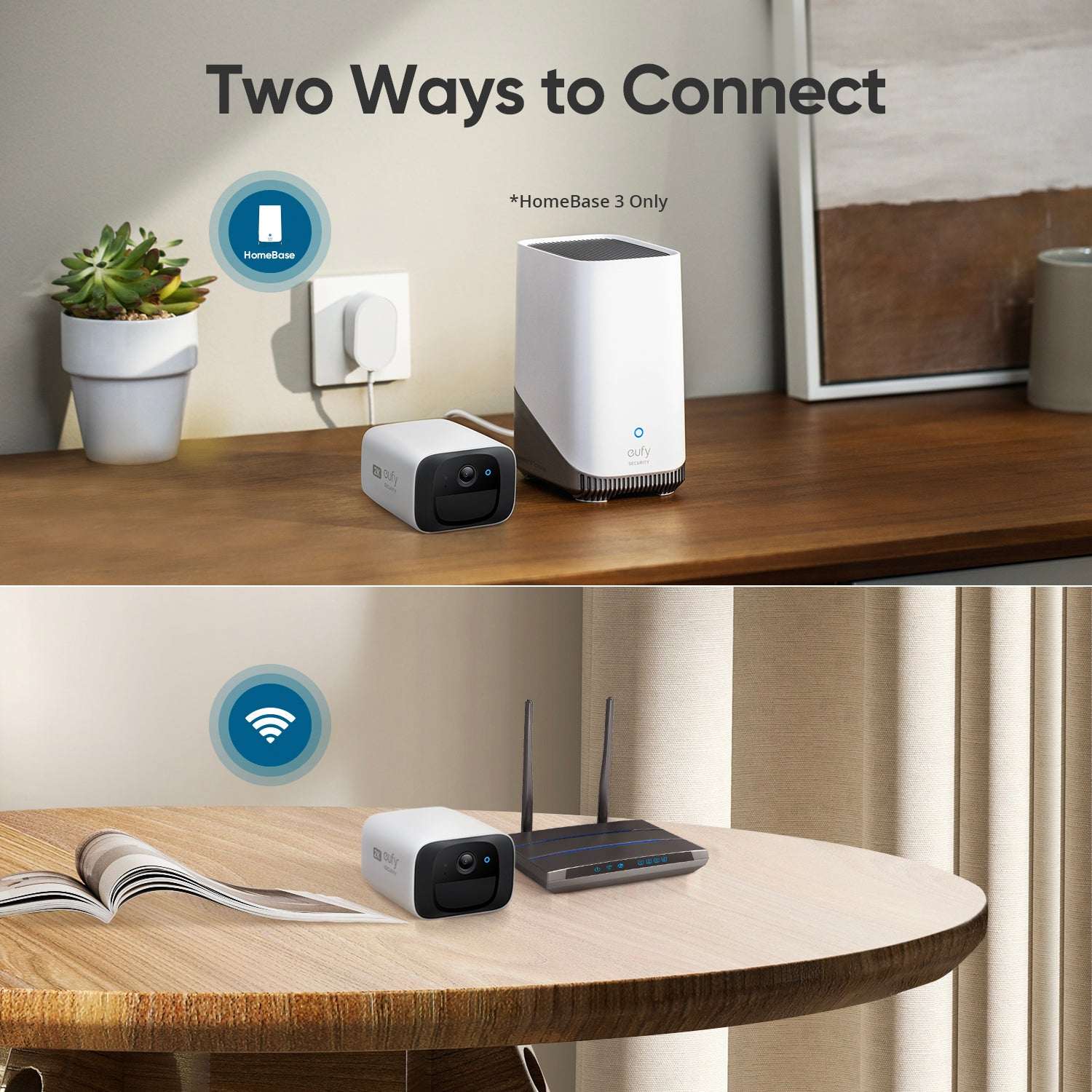 eufy SoloCam C210 (2-Pack) Wireless 2K Outdoor Camera, Local Storage and No Hidden Fees