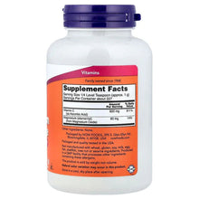 Buffered magnesium ascorbate supplement bottle, back label with Supplement Facts section