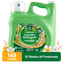 Member's Mark Paradise Splash laundry detergent in a green 149-load jug