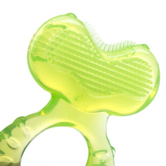 Nuby 3-Step Soothing Teether Set for Infants, Green/Blue/Yellow Unisex Baby Teethers, 3 Count - USA MEGA SHOP