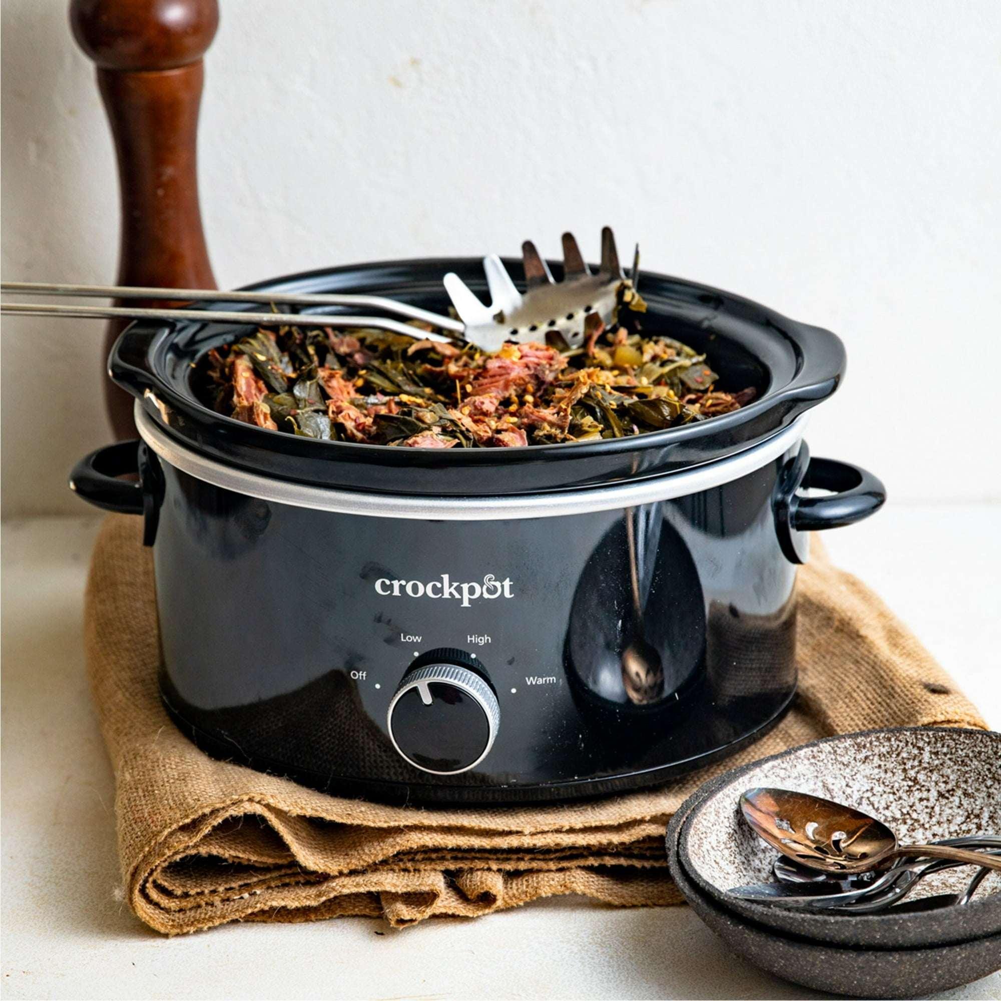 Crock-Pot® 4-Quart Classic Slow Cooker, Black - USA MEGA SHOP