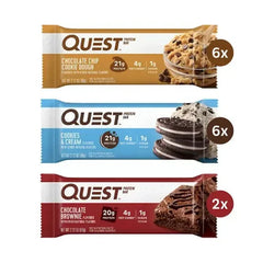 Quest Protein Bars Variety Pack 14-Count Assorted Flavors
