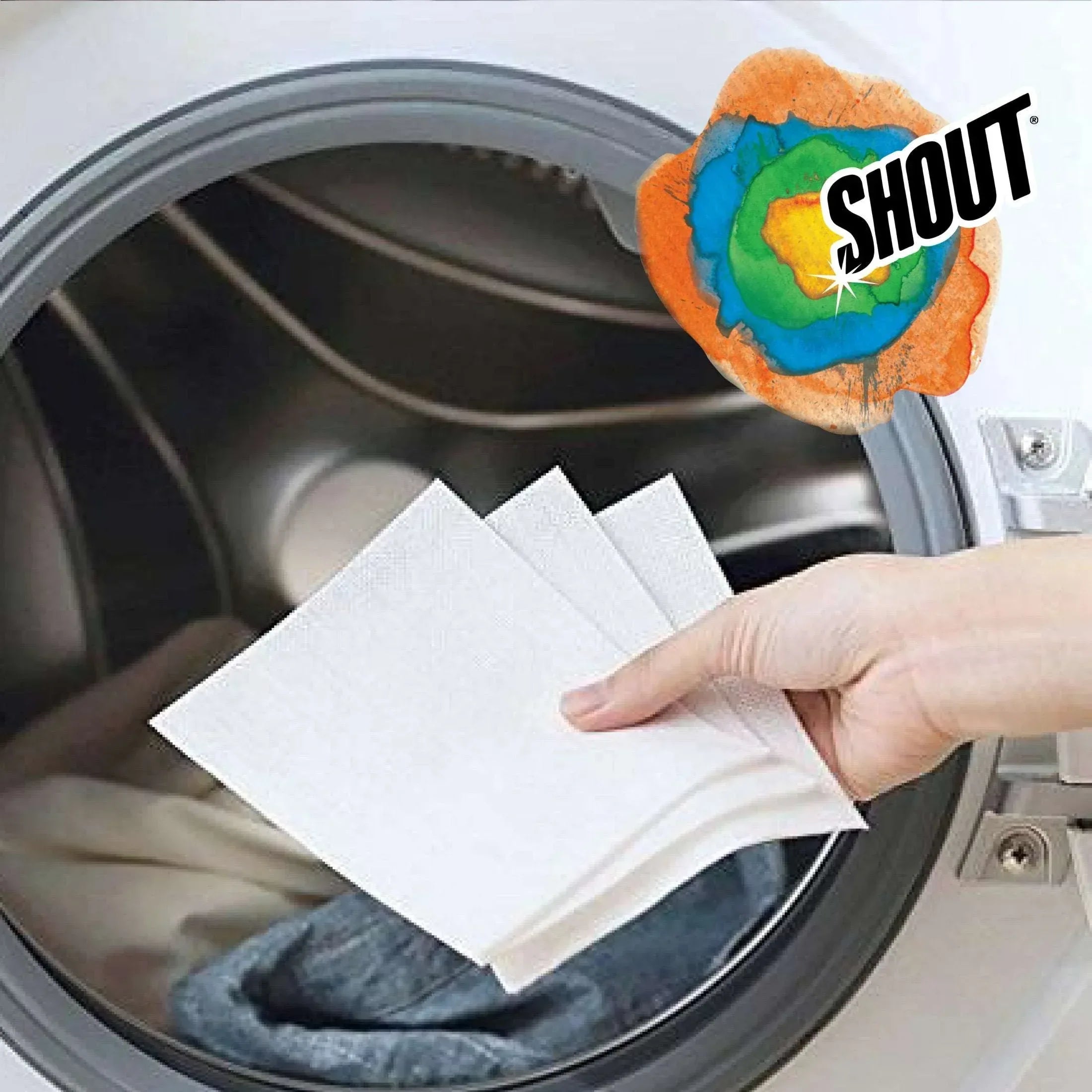 Shout Color Catcher, Dye-Trapping Laundry Sheets, 72 Count