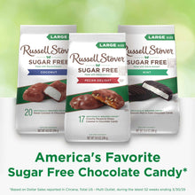 Assorted large size sugar-free candy bags, with pecan delight center bag, 17 pieces