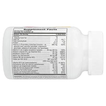Iron softgels bottle side Supplement Facts table on white label