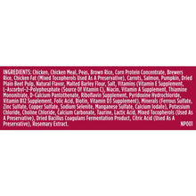 Dry cat food ingredients list