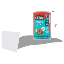 Wet dog food can on white background, 5 in height shown