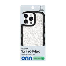 Retail packaging for Wavy Grip phone case for iPhone 15 Pro Max
