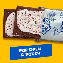 Pop Open a Pouch toaster pastry pouch with two frosted cookies and creme pastries