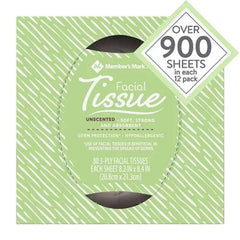 Member's Mark Ultra Soft Facial Tissues 12-Pack
