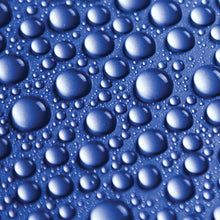 Spray-coated car surface texture with round water droplets