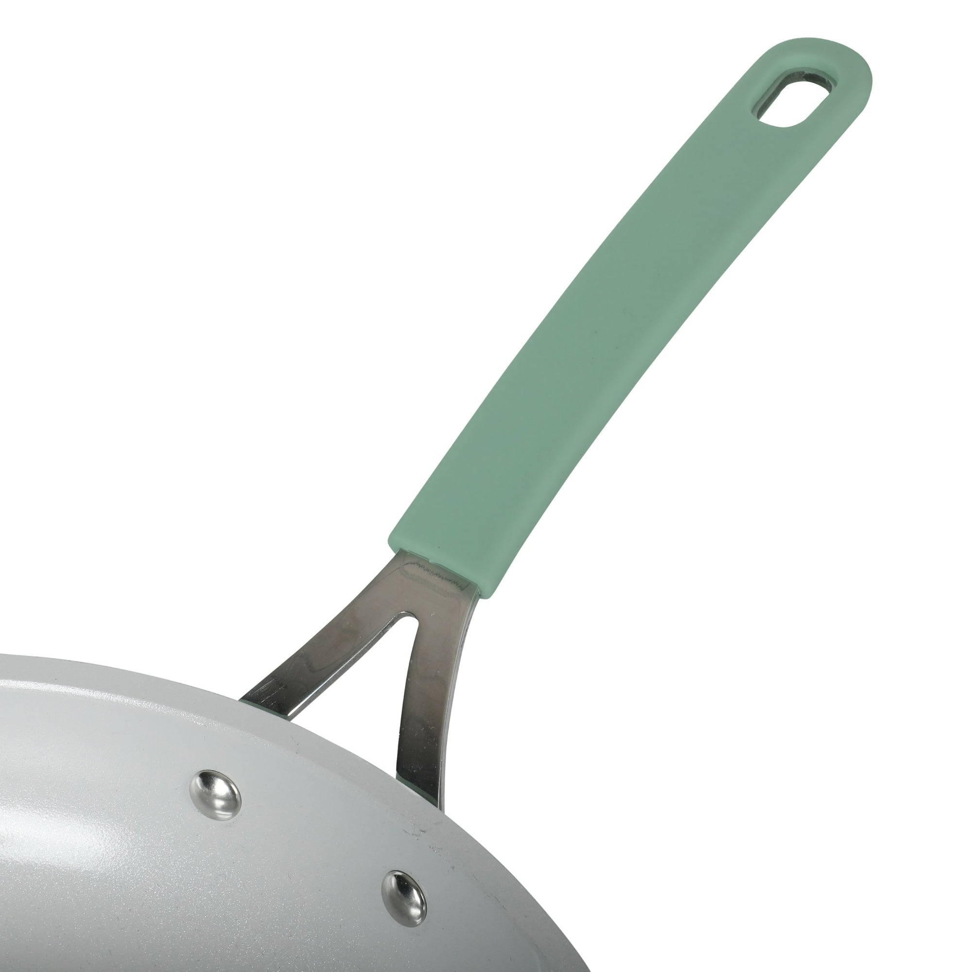 The Pioneer Woman 12-inch Ceramic Nonstick Aluminum Fry Pan, Green