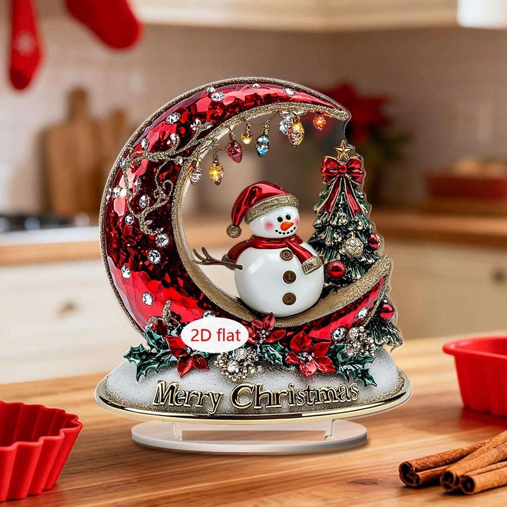 Christmas Fireplace Decorations, Winter Table Decorations Table Christmas Decor, Christmas Decor Indoor Xmas Table Decorations(1PCS) - USA MEGA SHOP