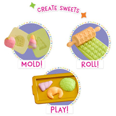 Rainbow High Littles Dessert Shop Playset + Small Doll (Pink 5.5”), Make Ice Cream, Sweets, Kids 4+ - USA MEGA SHOP