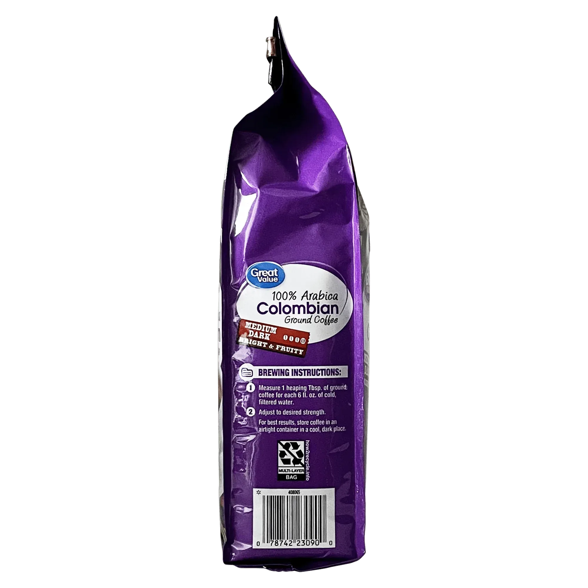 Great Value Donut Shop, 100% Arabica, Medium Roast, Ground Coffee, 12 oz