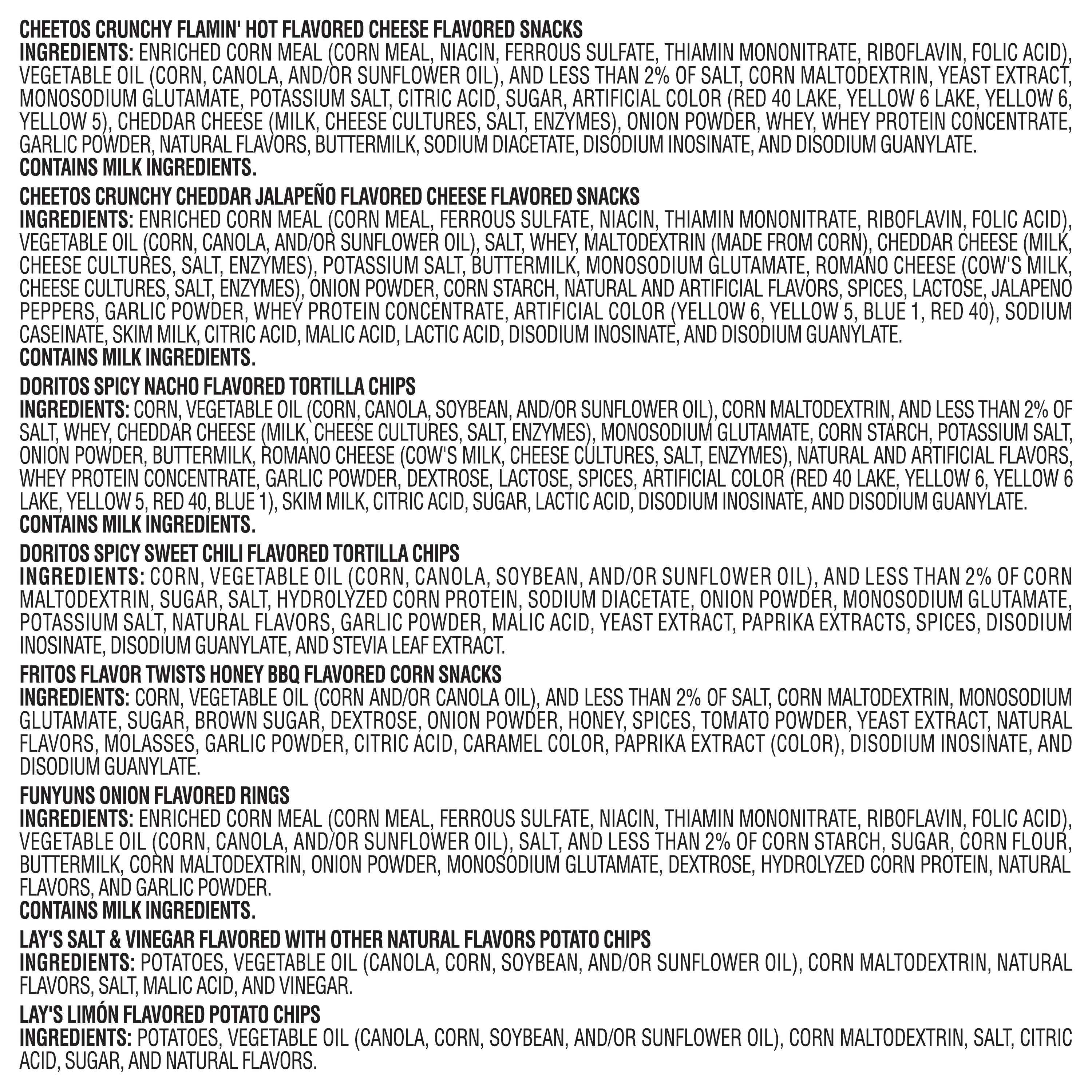 Frito Lay Bold Mix Chips Variety pack, Mega Size, 42 Count
