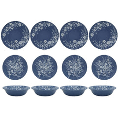 The Pioneer Woman 12-Piece Daisy Bamboo Melamine Dinnerware Set