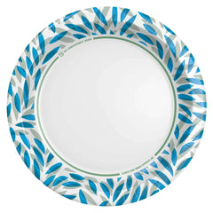 Great Value Ultra Paper Plates, 10”, White, 100 Count